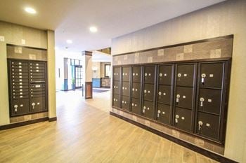 Mail Room & Package Receiving in Apartment Lobby
